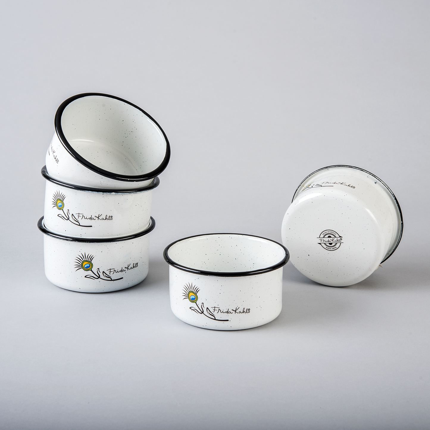 JUEGO DE MINI BOWL 4 PIEZAS ACERO VITRIFICADO FK