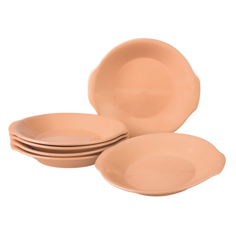 PLATO CACEROLA PORCELANA SANTA ANITA 23 CM ECOS DEL MUNDO 12 PIEZAS