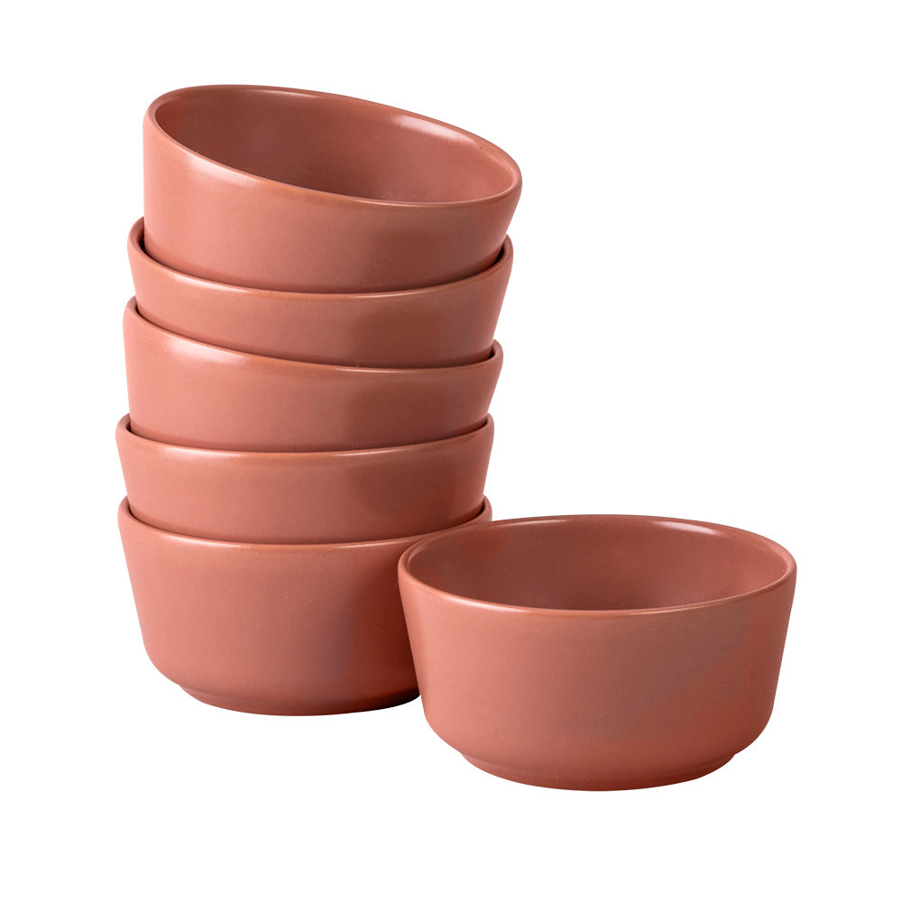 TAZÓN PORCELANA SANTA ANITA ECOS DEL MUNDO 6 PIEZAS