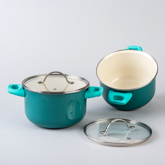 OLLA CINSA EURO HEALTY COOKING DE ACERO VITRIFICADO 20