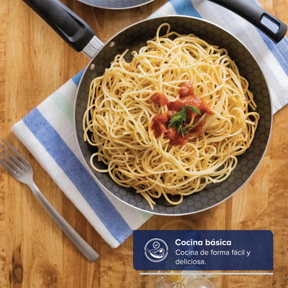 BATERIA ALUMINIO CINSA ESENCIAL BERLIN 21 PIEZAS AZUL SERENITY