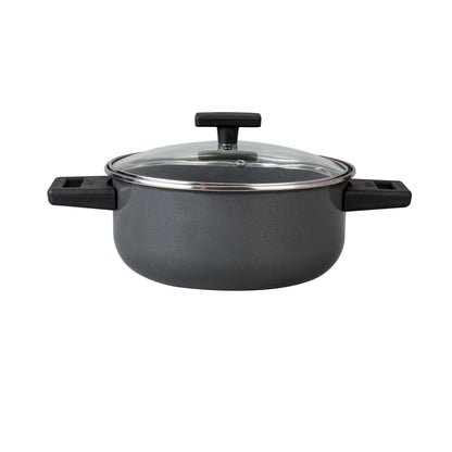 BATERIA CINSA DURAMAX 17 PZ C/ANTIADHERENTE C/ACCESORIOS Y TAPA DE VIDRIO
