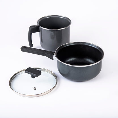 BATERIA CINSA DURAMAX 7 PZ C/ANTIADHERENTE TAPA DE VIDRIO MAS 4 GADGETS
