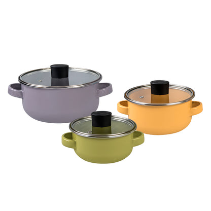 JUEGO DE BUDINERAS MULTICOLOR CINSA PELTRE NOVACERO 10 PIEZAS